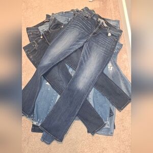 SALE!!!! - 10 PAIRS!!!!  EXPRESS Distressed Denim Women's Jeans- SIZE 12